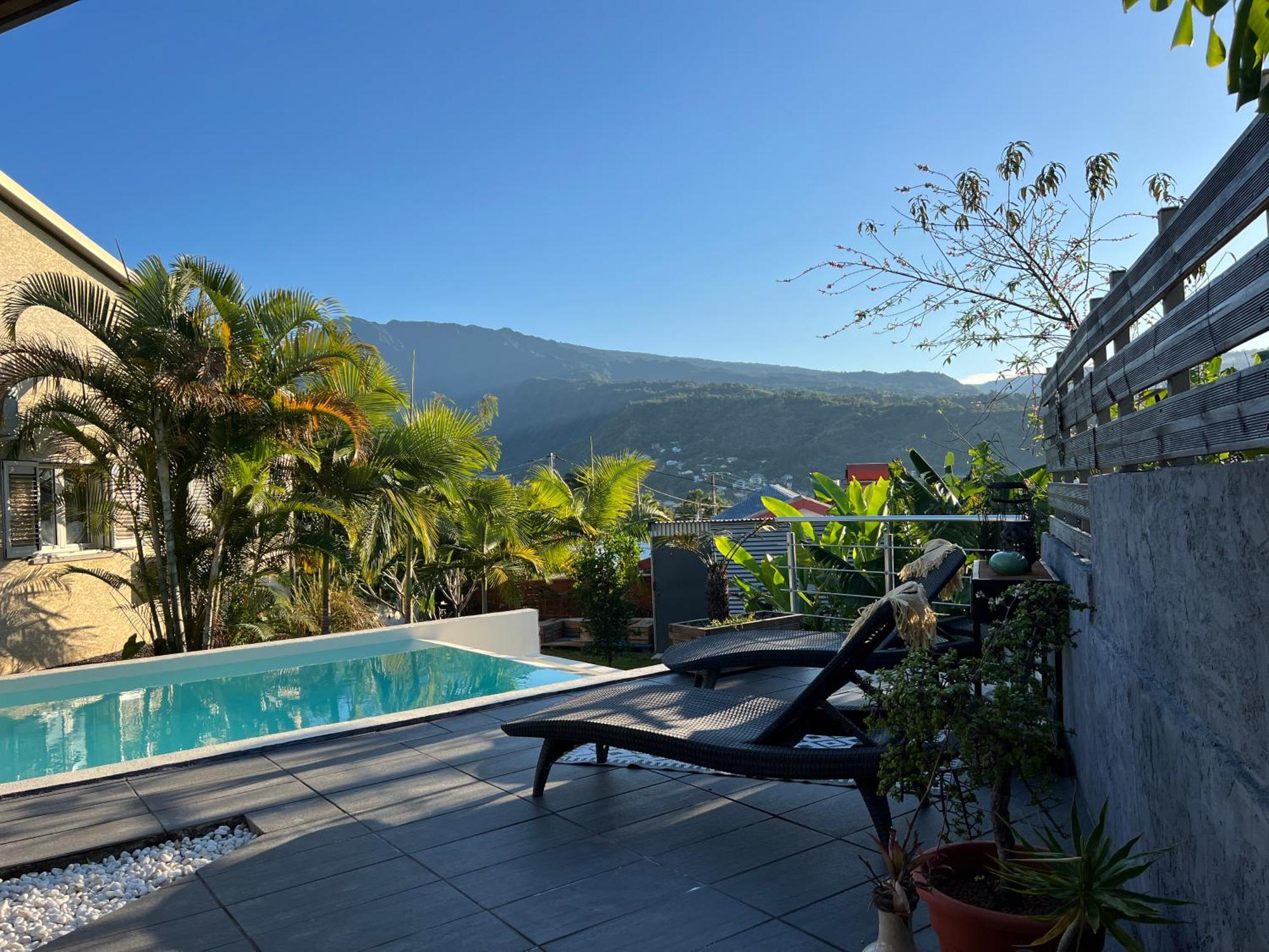 Villa Ti Moon, Entre Deux, Piscine Esterno foto
