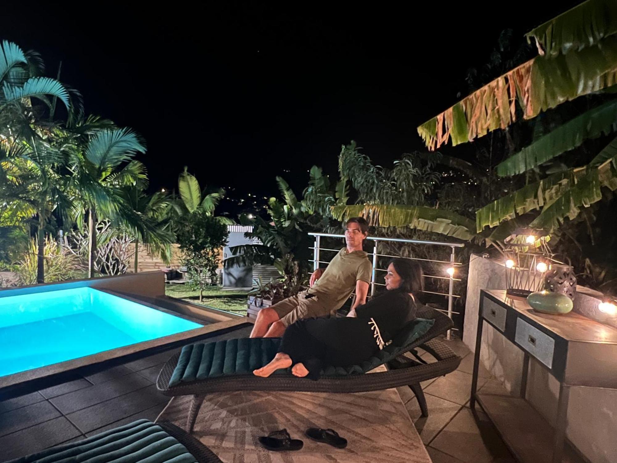 Villa Ti Moon, Entre Deux, Piscine Esterno foto